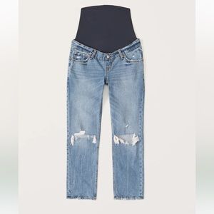 Maternity Abercrombie Ankle Straight Jeans